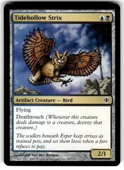 Tidehollow Strix - Shards of Alara #203/249 MTG Magic The Gathering - Image 1