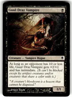 Guul Draz Vampire Zendikar Regular MTG - Image 1