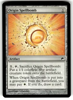 Origin Spellbomb Scars of Mirrodin Regular MTG - Image 1