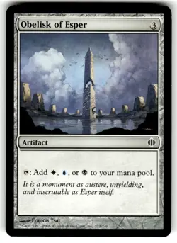 Obelisk of Esper Shards of Alara Regular MTG - Image 1