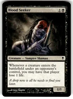 Zendikar Blood Seeker MTG Magic the Gathering NM - Image 1