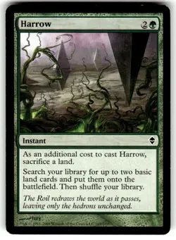 Harrow Zendikar Regular MTG - Image 1