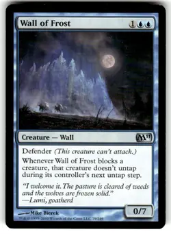 Wall of Frost Core Set 2011 (M11) Regular MTG - Image 1