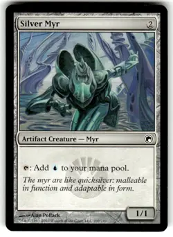 Silver Myr Scars of Mirrodin Regular MTG - Image 1