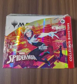 MTG Marvel Spider-Man Collector Booster Box English Version Factory Sealed - Image 1