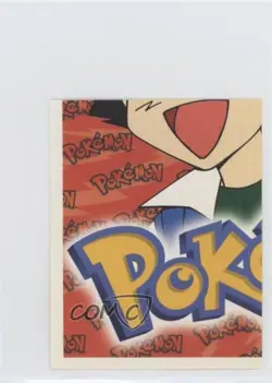 Ash Ketchum Pikachu Merlin Pokemon Album Stickers #153 1999 - Image 1
