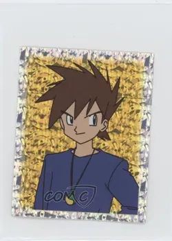 Gary Oak Merlin Pokemon Album Stickers Silver Prism #S31 1999 - Image 1