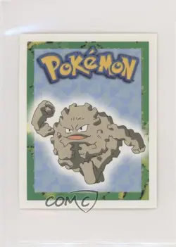 Graveler Merlin Pokemon Album Stickers #75 1999 - Image 1
