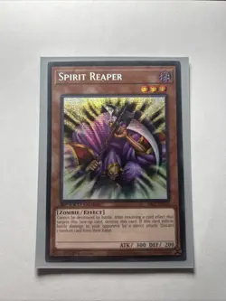 Yugioh! LP Spirit Reaper - SBC2-ENI16 - Prismatic Secret Rare - 1st Edition Ligh - Image 1