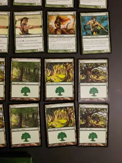 Magic The Gathering Green Deck Lot Of 30 Cards - Image 3