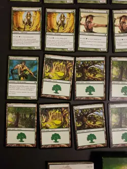 Magic The Gathering Green Deck Lot Of 30 Cards - Image 4