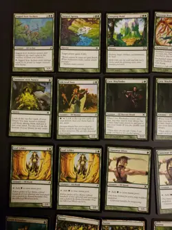 Magic The Gathering Green Deck Lot Of 30 Cards - Image 5