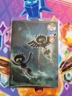 Pokemon Eif Origin 3.0 Murkrow SCR No.007 Non TCG Card - Image 1