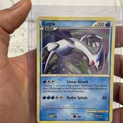 Pokemon TCG Lugia Holo Rare Card 15/95 2011 Call of Legends LP Pokemon Nintendo - Image 2