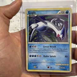 Pokemon TCG Lugia Holo Rare Card 15/95 2011 Call of Legends LP Pokemon Nintendo - Image 3