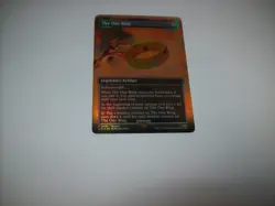 MTG Lord of the Rings: The One Ring Borderless Promo card #451 NM Free Shipping - Image 1