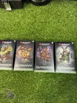 Magic: The Gathering Bloomburrow Commander Deck Bundle - Includes All 4 Decks... - Image 1