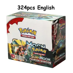 Newest 324Pcs Pokemon Cards Sun & Moon XY Evolutions Pokemon Booster Box Collect - Image 4