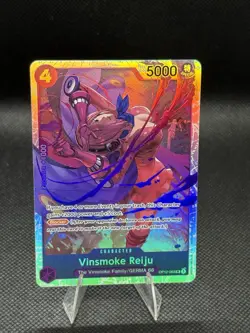One Piece Card Game Legacy of the Master VINSMOKE REIJU SR OP12-063 ENGLISH CCG - Image 4
