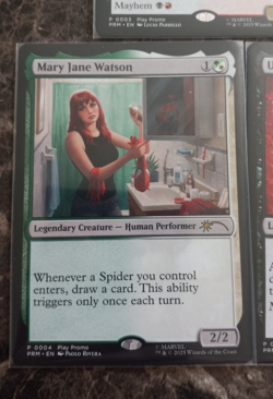 MTG Carnage, Peter Porker, Mary Jane Watson, Green Goblin, Spider-Sense, PROMOS - Image 4