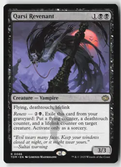 MTG - Qarsi Revenant R Tarkir: Dragonstorm 86 LP-NM - Image 1