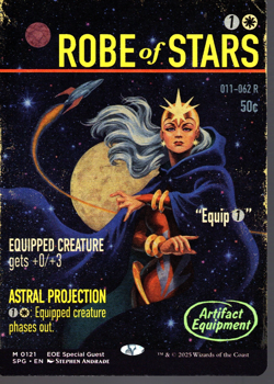 Robe of Stars MTG Edge of Eternities Special Guest NM/M #121 - Image 1