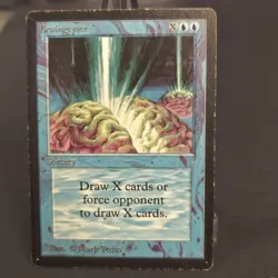MTG Beta "Braingeyser" Magic The Gathering MP - Image 1