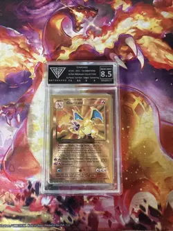 2021 Pokemon Celebrations Charizard Ultra Premium Collection Metal 4/102 - Image 1