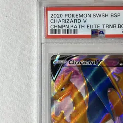 PSA 10 GEM MT POKEMON CHARIZARD V CHAMPION PATH SWSH PROMO #050 - Image 3