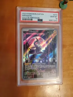 Pokemon 2023 SVP english SV1 ETB Miraidon 013 psa 10 - Image 1
