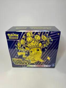 Pokemon TCG Surging Sparks Elite Trainer Box - SV08 Factory Sealed - Image 1