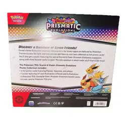 Pokemon TCG Scarlet & Violet Prismatic Evolutions Poster Collection Box - Image 3