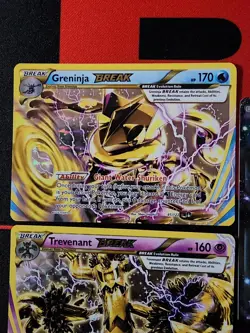 Pokemon XY Breakpoint Lot Of 3 Cards - Greninja Break, Trvenant Break,... - Image 2