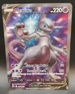 Mewtwo V SWSH229 SWSH: Sword & Shield Promo Cards Holo TCG NM - Image 1