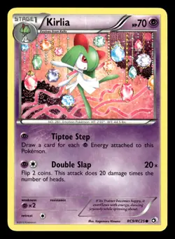 Kirlia RC9/RC25 Radiant Collection BW Legendary Treasures Pokemon Card - 3 - Image 1