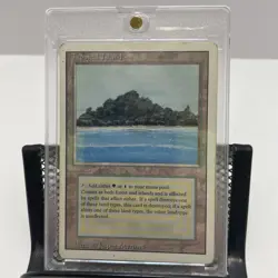 Magic: The Gathering MTG Tropical Island Revised Edition Dual Land Card - Image 1