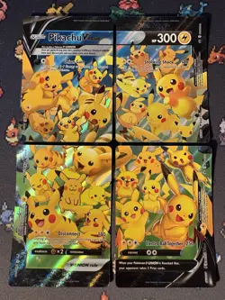 Pokemon Cards Pikachu V-Union Set SWSH139-142 Collection Promo - (NM) - Image 1