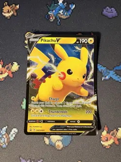 Pokemon Cards Pikachu V SWSH061 Collection Promo - (NM) #2 - Image 1