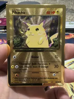 Pikachu - (Celebrations Metal Card) 058/102 Miscellaneous Cards & Products Holo - Image 1