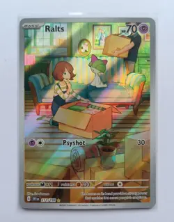 Pokemon TCG - Ralts 211/198 Illustration Rare Card Scarlet & Voilet Base - Image 1