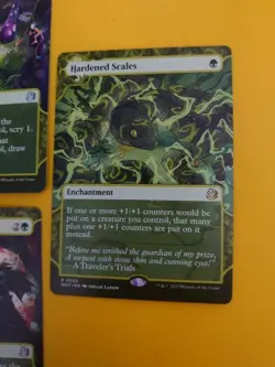 Hardened Scales,Season of Growth,Garruk's Uprsing MTG Card.Wilds of Eldraine.WOT - Image 3