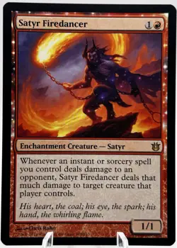 Satyr Firedancer 108/165 Born of the Gods MTG LP - Image 1