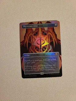 Phyrexian Altar (Borderless) Double Masters 2022 Foil Lightly Played MTG - Image 1