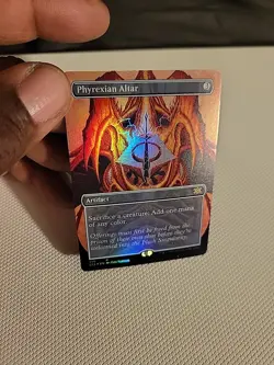Phyrexian Altar (Borderless) Double Masters 2022 Foil Lightly Played MTG - Image 2