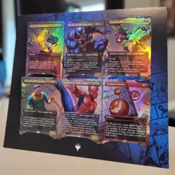 Promotional FOIL Display Spiderman x Magic the Gathering Promos Scene NM ENG - Image 1