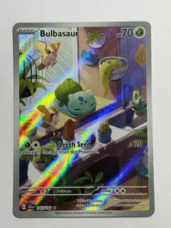Bulbasaur - NM - 2024 Pokemon Stellar Crown - Illustration Rare - #143 - Image 1