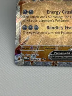 Hoopa ex Paradox Rift Pokemon TCG 098/182 Holo Double Rare - Image 3