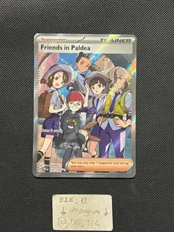 Pokemon Prismatic Evolutions - Friends In Paldea - 137/131 - Full Art - M/NM - Image 1