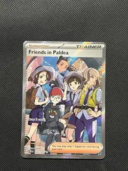 Pokemon Prismatic Evolutions - Friends In Paldea - 137/131 - Full Art - M/NM - Image 2