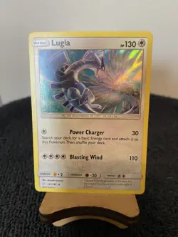 Lugia 131/181 Sun & Moon Team Up Holo Pokemon TCG MP/LP- - Image 3